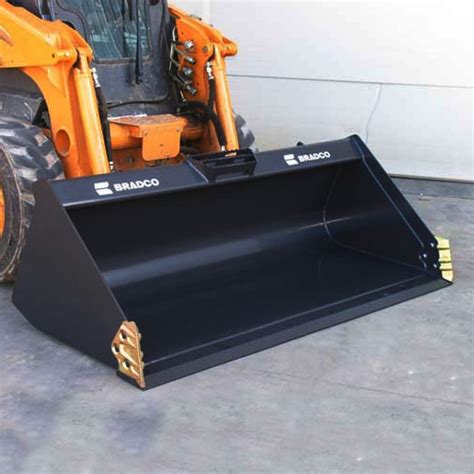 bradco mini skid steer bucket|bradco high capacity bucket.